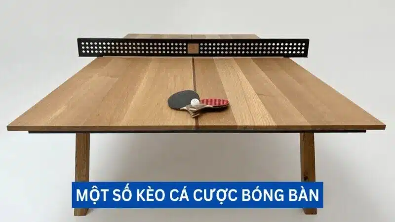 Kèo cược bóng bàn phổ biến