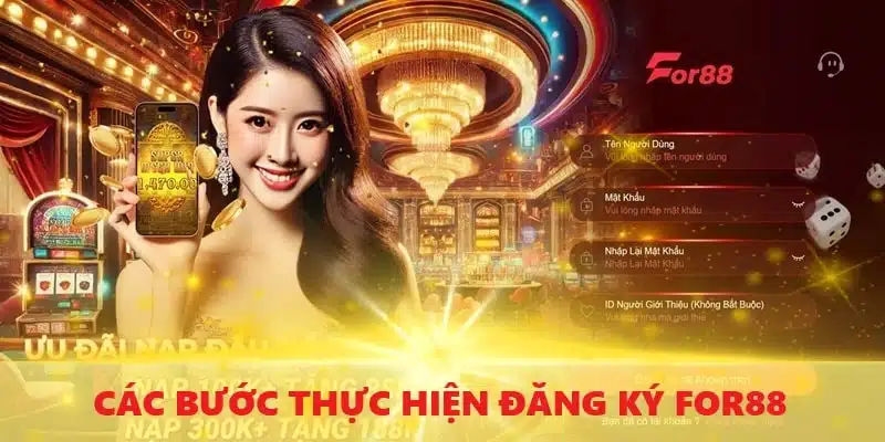 Hướng dẫn các bước đăng ký for88 chi tiết